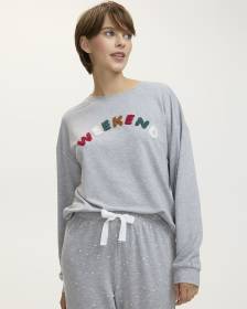 Long-Sleeve Crew-Neck Sweatshirt