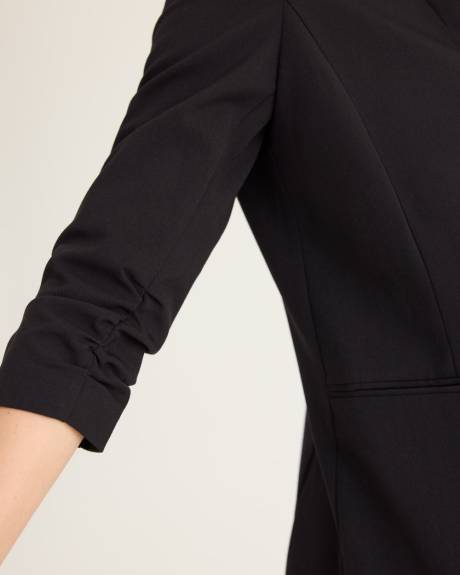 Collarless Open Blazer - The Timeless