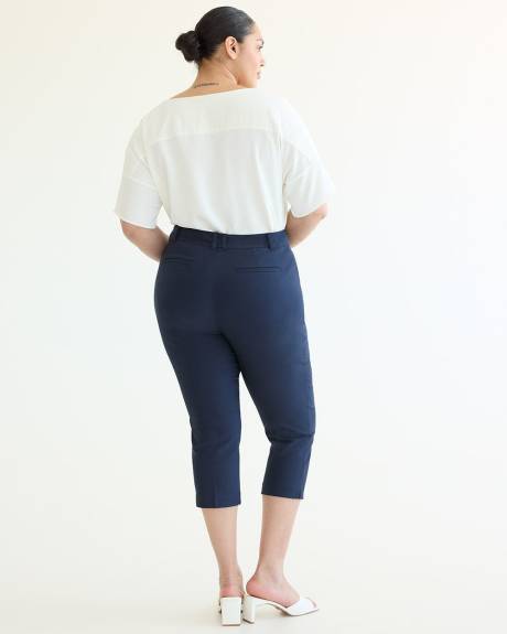 Slim-Leg High-Rise Capri Pants - The Iconic (R)