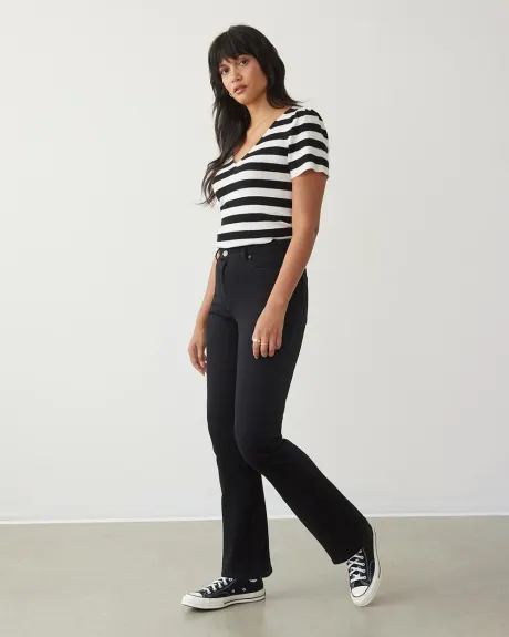 Boot-Leg Mid-Rise Jean - Tall