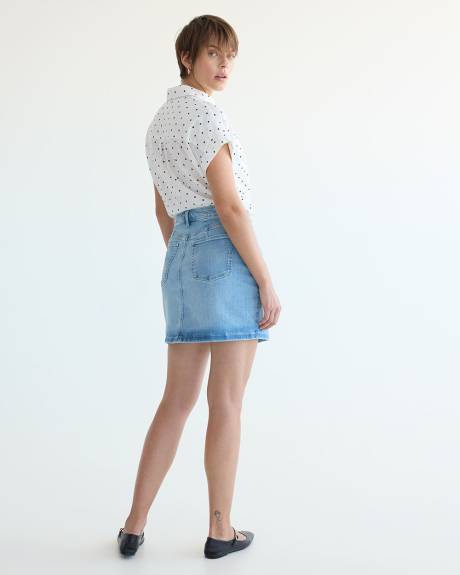 Denim Skort