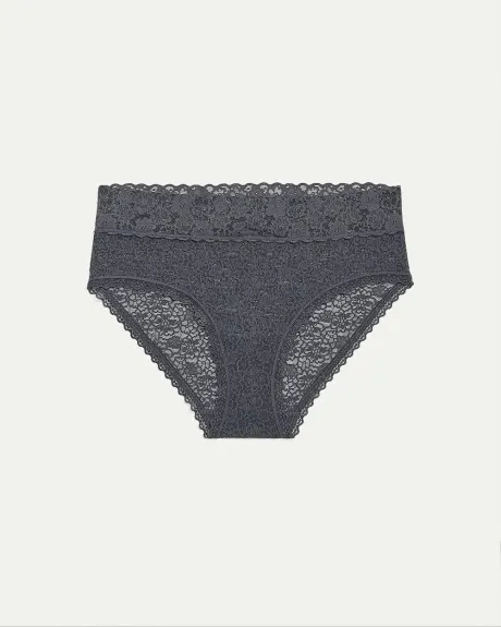 All-Over Lace Hipster Panties, R Line