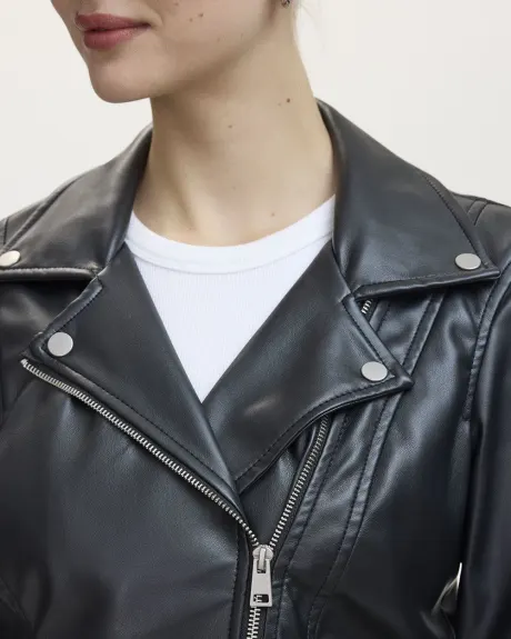 Faux Leather Jacket