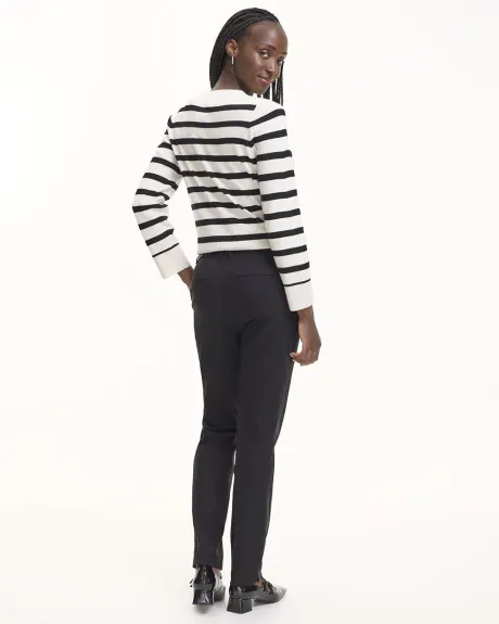 Slim-Leg High-Rise Pants - The Iconic (R) - Petite