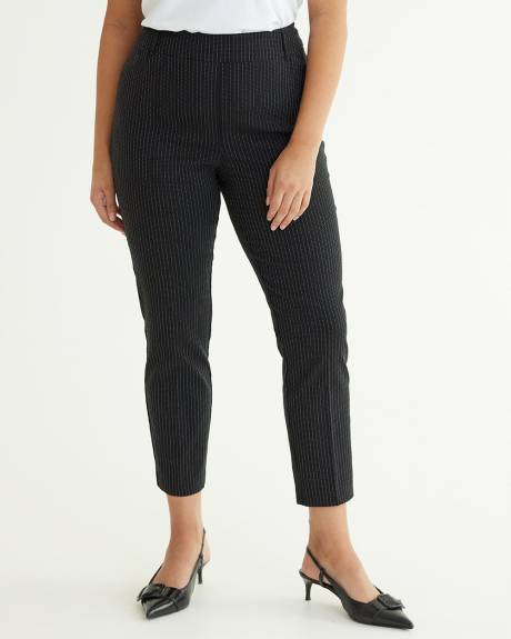 Pantalon cheville à taille haute et jambe étroite - L'Iconique (MD) - Long