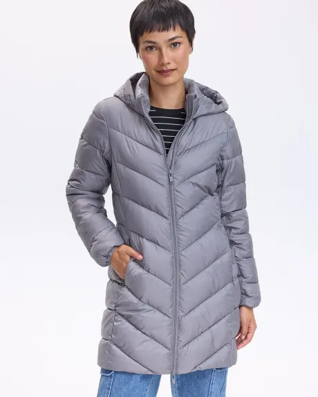 Long Packable Jacket