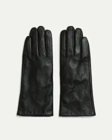 Gants longs en cuir