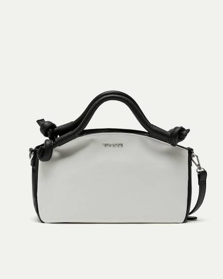 Faux Leather Satchel - Tahari