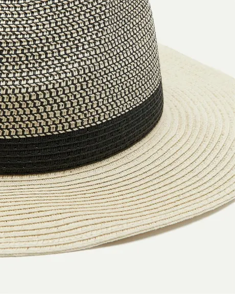 Straw Fedora Hat