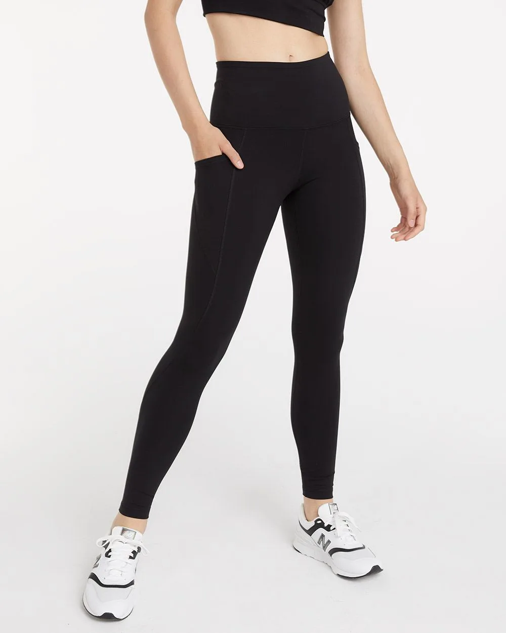 Legging Pulse à taille haute avec poches - Hyba - Long