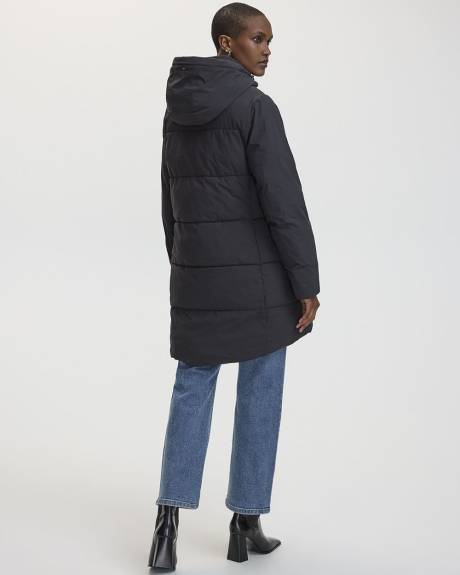 Hooded Quilted Jacket