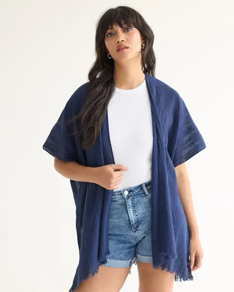 Cotton Textured Cover-Up