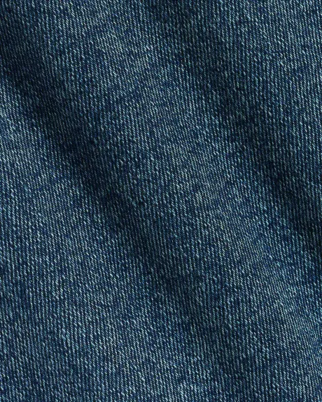 Jupe Midi en Denim à Délavé Moyen - Thyme Maternité