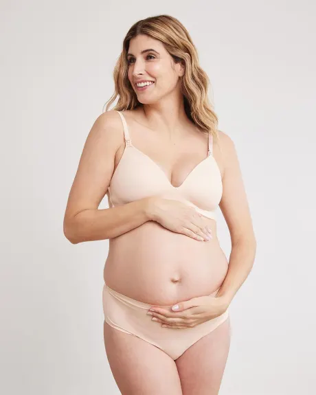 Culotte à Taille Haute en Microfibre - Thyme Maternité