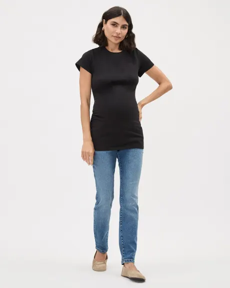 The Perfect Crew-Neck T-Shirt - Thyme Maternity