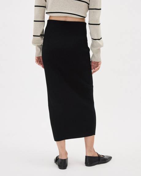 Pencil Midi Sweater Skirt - Thyme Maternity