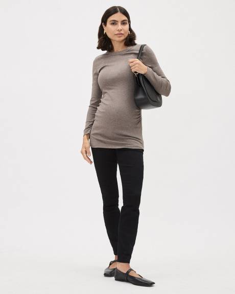 Black Natalie Jegging - Thyme Maternity