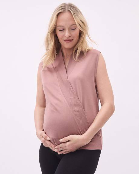 Sleeveless Nursing Top - Thyme Maternity