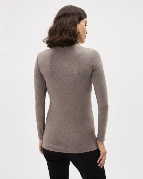 Long-Sleeve Crew-Neck Top - Thyme Maternity