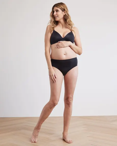 Culotte à Taille Haute en Microfibre - Thyme Maternité