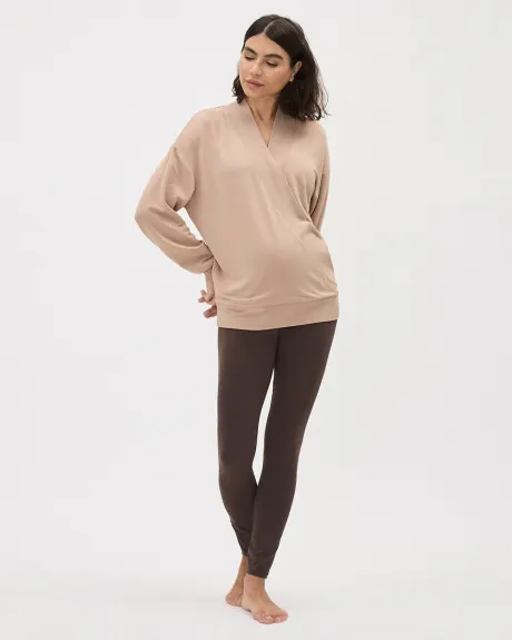 The Easy Nursing Sweater - Thyme Maternity