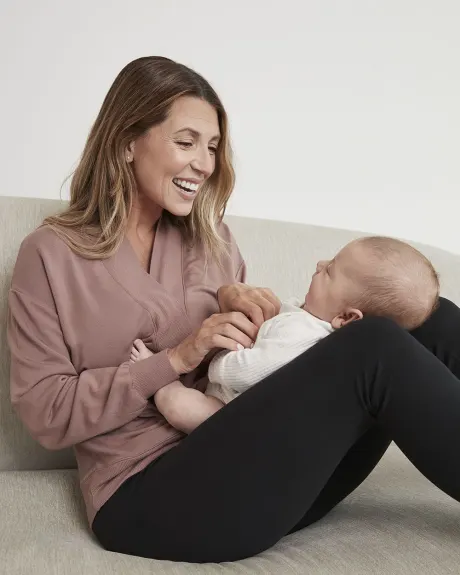 The Easy Nursing Sweater - Thyme Maternity