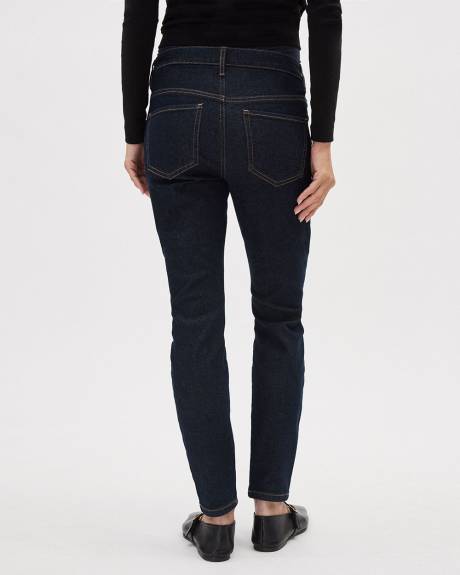 Jeans Skinny à Délavé Foncé - Thyme Maternité