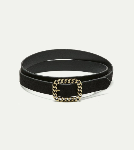 faux suede belt