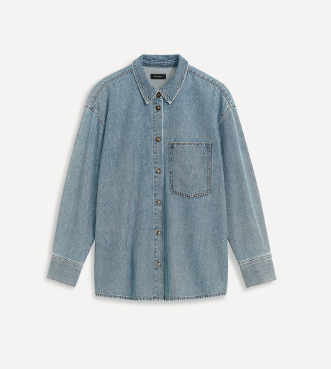 denim overshirt