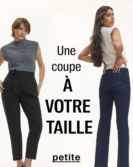 pantalons et jeans petite et long pour femmes