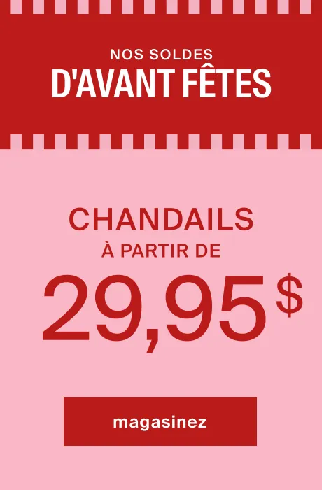 promos des fêtes - les chandails pour femmes 