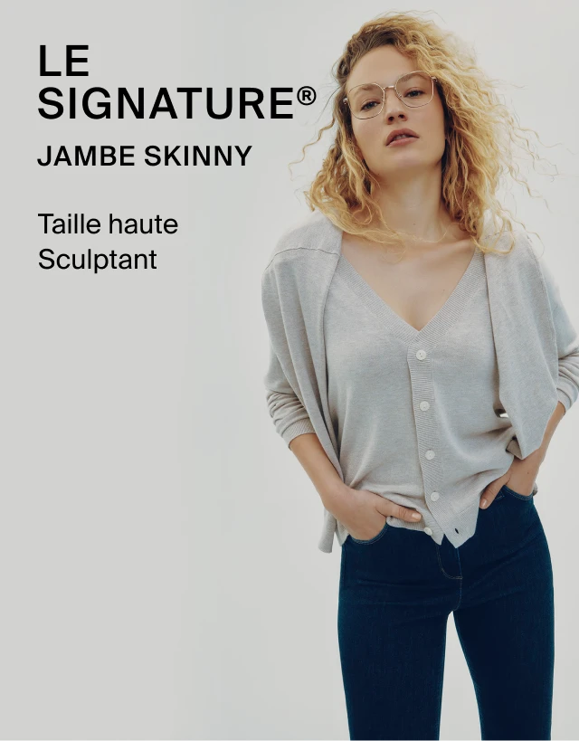 Le SignatureMD -Jambe skinn -Taille haut -Sculptant