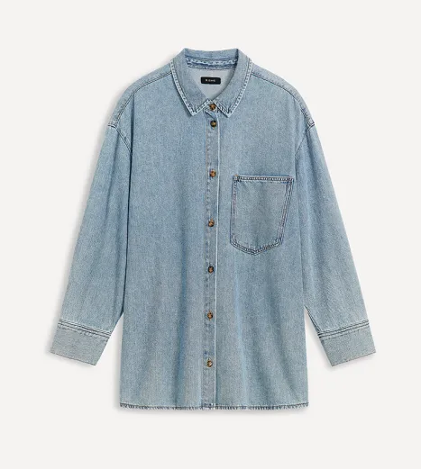 denim overshirt