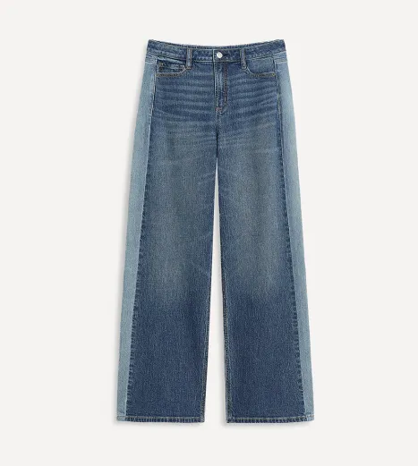 two-tone jean