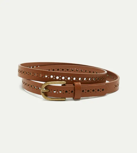 faux leather belt