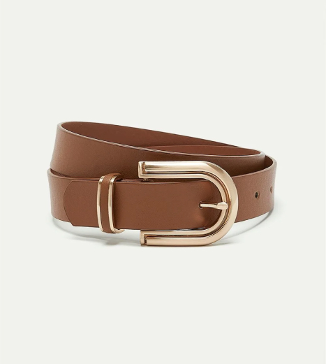 faux leather belt